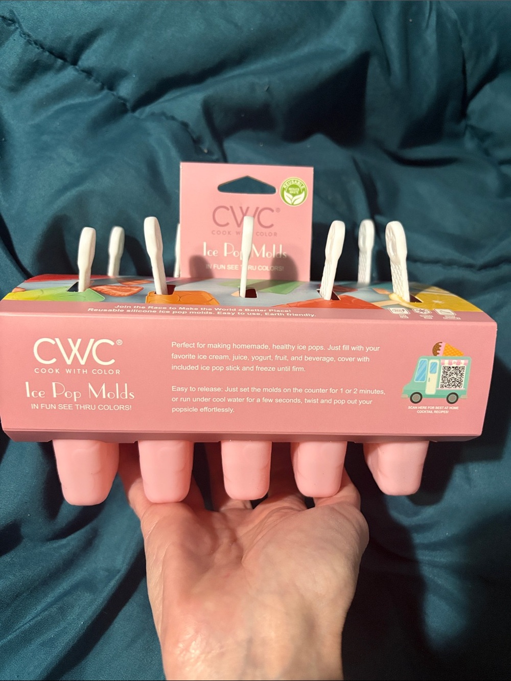 CWC Ice Pop Molds New Makes 10 Pops!
